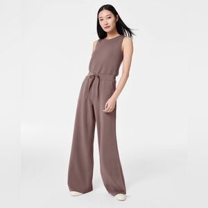 SPANX AirEssentials Sleeveless Jumpsuit in smoke size 3 XL